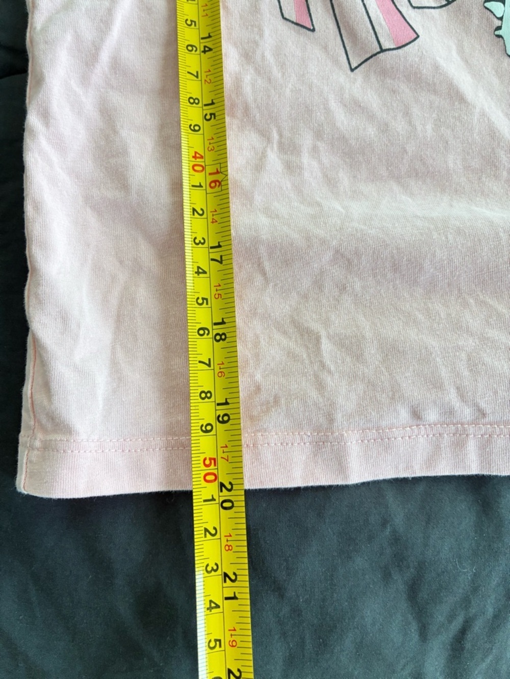 Zara Girl's Pink Anime Long Sleeve Top - Picture 7 of 7